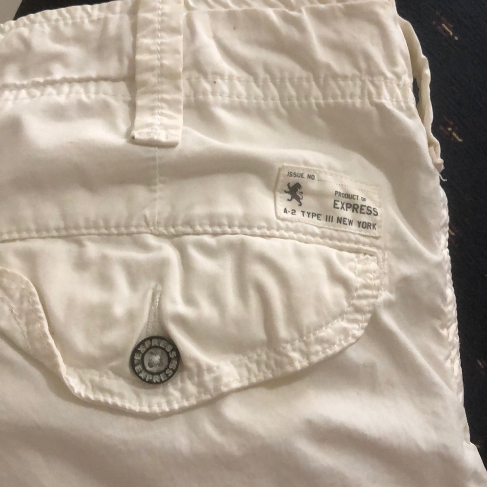 Express White Pants